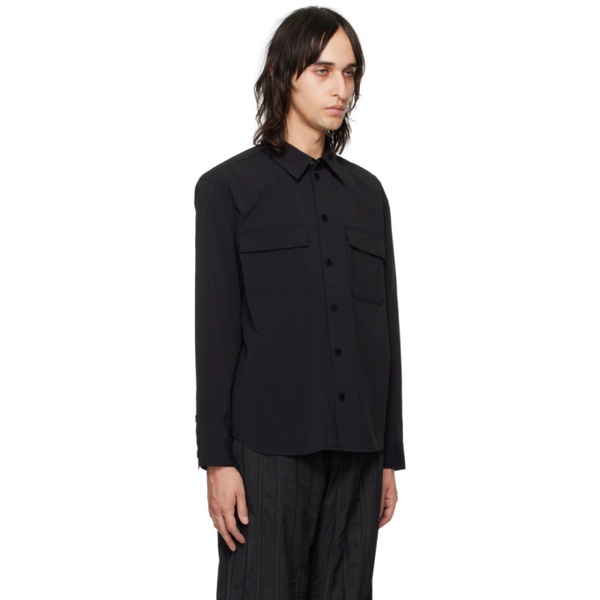  한 코펜하겐 Han Kjobenhavn Black Long Sleeve Shirt 241827M192009