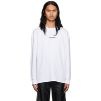 한 코펜하겐 Han Kjobenhavn SSENSE Exclusive White Long Sleeve T-Shirt 231827M213036