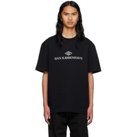한 코펜하겐 Han Kjobenhavn SSENSE Exclusive Black T-Shirt 231827M213033