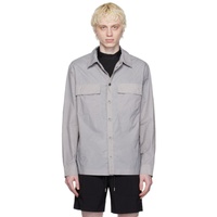 한 코펜하겐 Han Kjobenhavn Gray Patch Pocket Shirt 232827M192012