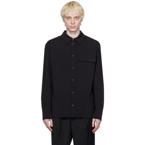  한 코펜하겐 Han Kjobenhavn Black Bonded Shirt 232827M192013