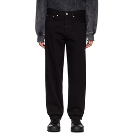 한 코펜하겐 Han Kjobenhavn Black Relaxed Jeans 231827M186004