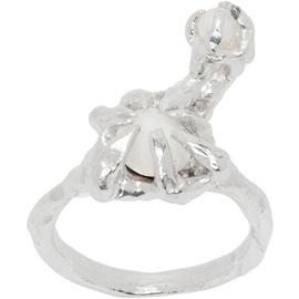 Harlot Hands Silver Sylvia Ring 241093F024000