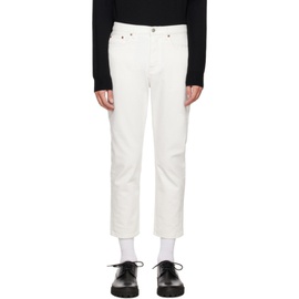 Harmony 오프화이트 Off-White Button Jeans 222678M186001
