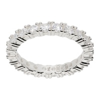 하튼 랩스 Hatton Labs Silver Eternity Ring 232481M147009