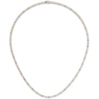 하튼 랩스 Hatton Labs SSENSE Exclusive Multicolor Tennis Chain Necklace 241481M145004