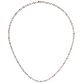 하튼 랩스 Hatton Labs SSENSE Exclusive Multicolor Tennis Chain Necklace 241481M145004