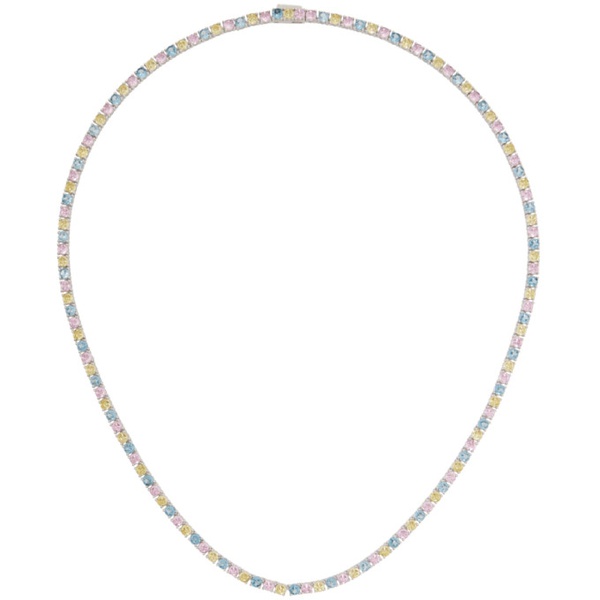  하튼 랩스 Hatton Labs SSENSE Exclusive Multicolor Tennis Chain Necklace 241481M145004