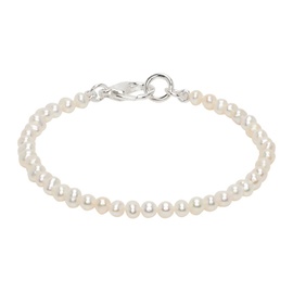 하튼 랩스 Hatton Labs White Mini Pearl Bracelet 241481M142017