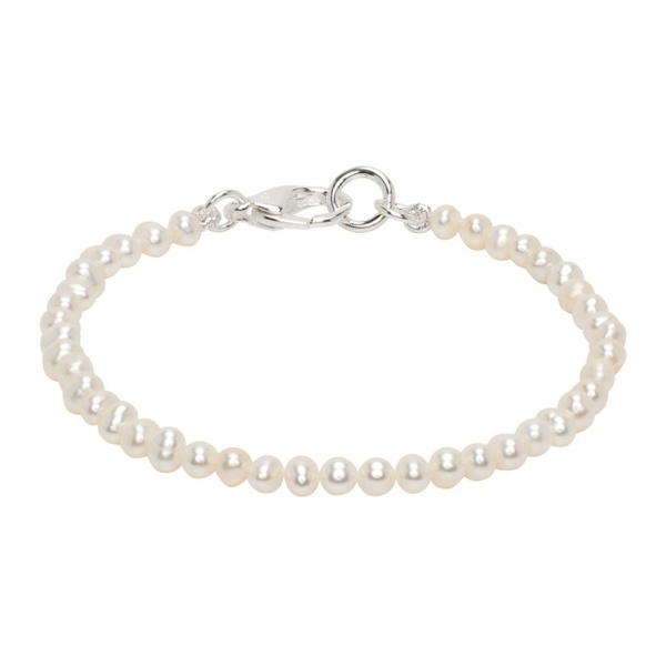  하튼 랩스 Hatton Labs White Mini Pearl Bracelet 241481M142017