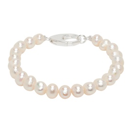 하튼 랩스 Hatton Labs White Classic Freshwater Pearl Bracelet 241481M142019