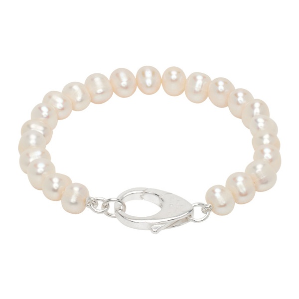  하튼 랩스 Hatton Labs White Classic Freshwater Pearl Bracelet 241481M142019