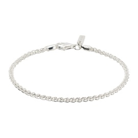 하튼 랩스 Hatton Labs Silver Classic Rope Bracelet 241481M142016