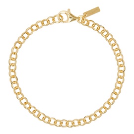 하튼 랩스 Hatton Labs Gold Belcher Bracelet 222481M142054