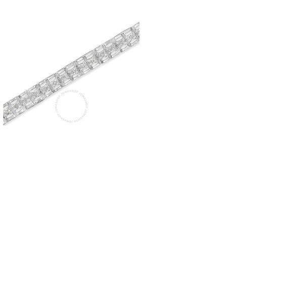  Haus Of Brilliance Sterling Silver 1ct. TDW Double-Link Diamond Tennis Bracelet (I-J, I3) 60-7630WDM