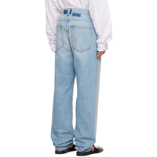  헤드 메이너 Hed Mayner Blue Seam Pocket Jeans 231897M186003