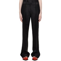 핼무트랭 Helmut Lang Black Flared Trousers 232154F087007