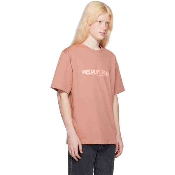  핼무트랭 Helmut Lang Pink Space T-Shirt 241154M213002