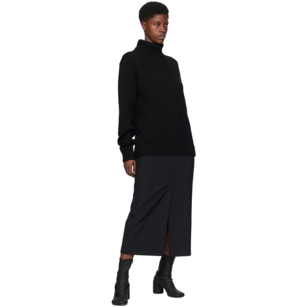  핼무트랭 Helmut Lang Black Archival Turtleneck 241154F099000