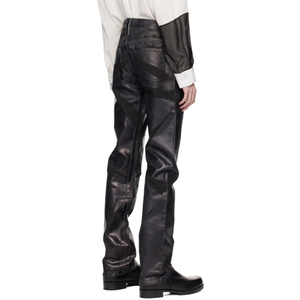  핼무트랭 Helmut Lang Black Foiled Jeans 241154M186009