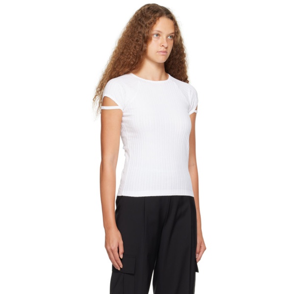  핼무트랭 Helmut Lang White Core T-Shirt 231154F110015