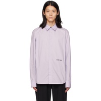 핼무트랭 Helmut Lang Purple Classic Shirt 232154M192004