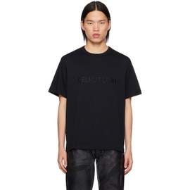 핼무트랭 Helmut Lang Black Embroidered T-Shirt 242154M213001