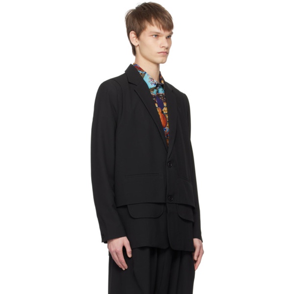  헨릭 빕스코브 Henrik Vibskov Black Ants Blazer 241392M195000