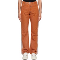 헤론 프레스톤 Heron Preston Orange Gradient Jeans 231967F069008