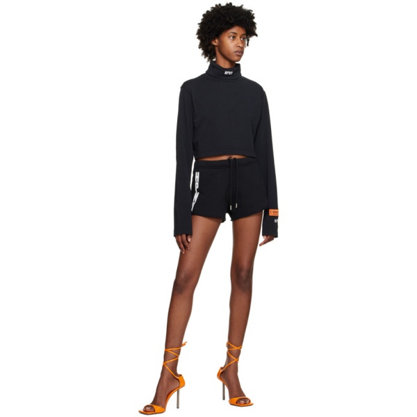  헤론 프레스톤 Heron Preston Black HPNY Turtleneck 231967F099003