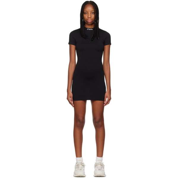  헤론 프레스톤 Heron Preston Black Style Minidress 222967F052009