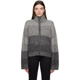 홀츠베일러 Holzweiler Gray Tine Cardigan 242946F097000