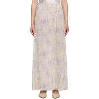 홀츠베일러 Holzweiler Purple Ivy Maxi Skirt 241946F092000