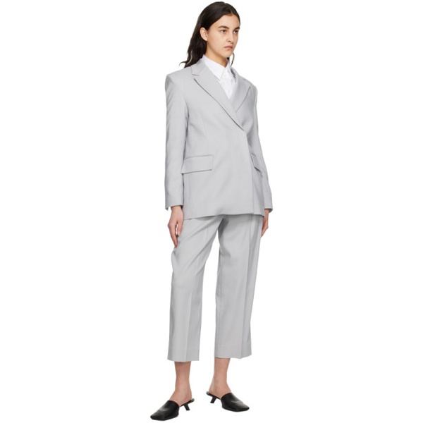  하우스 오브 다그마 House of Dagmar Gray Suit Trousers 231874F087011