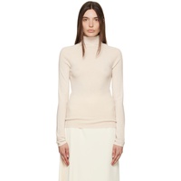 하우스 오브 다그마 House of Dagmar 오프화이트 Off-White Pinched Seam Turtleneck 231874F099007