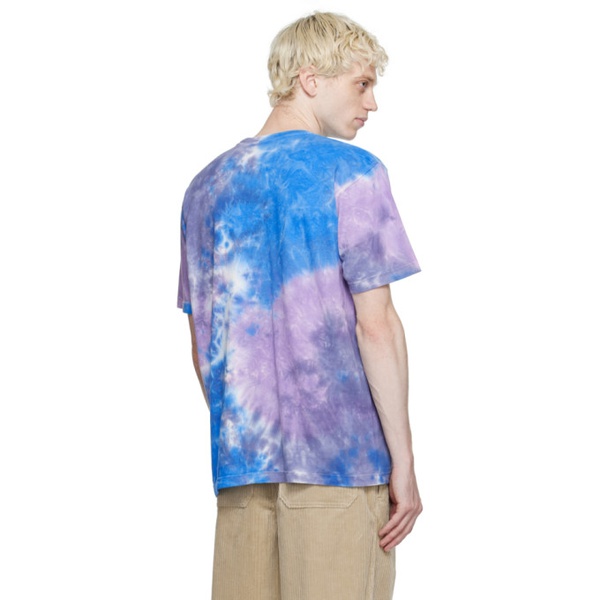  Howlin Purple & Blue DJ Harvey 에디트 Edition T-Shirt 241663M213000