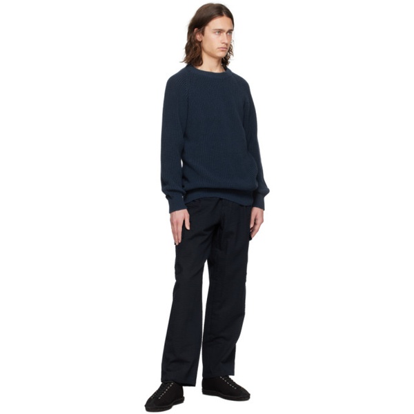  Howlin Navy Easy Knit Sweater 241663M201004