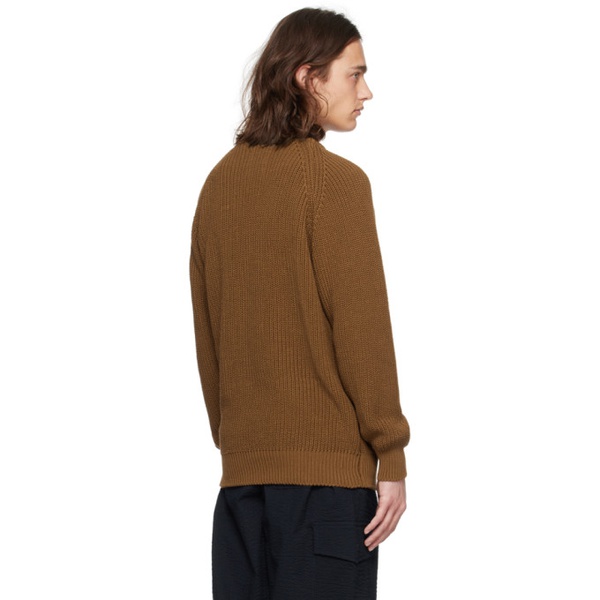  Howlin Brown Easy Knit Sweater 241663M201005