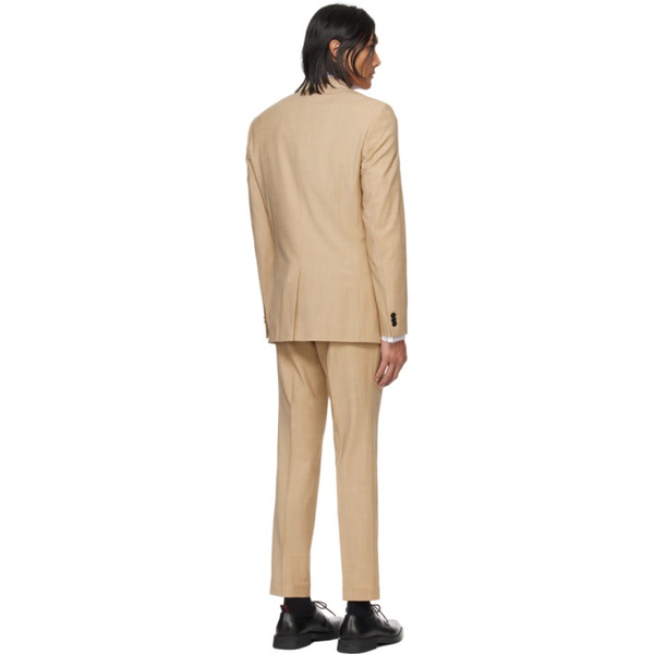  휴고 Hugo Beige Slim-Fit Suit 241141M196000