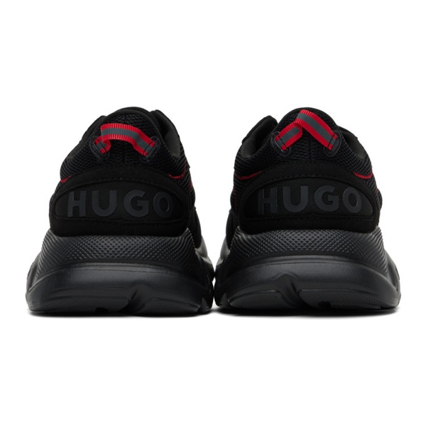  휴고 Hugo Black Leon Runn Sneakers 241084M237027