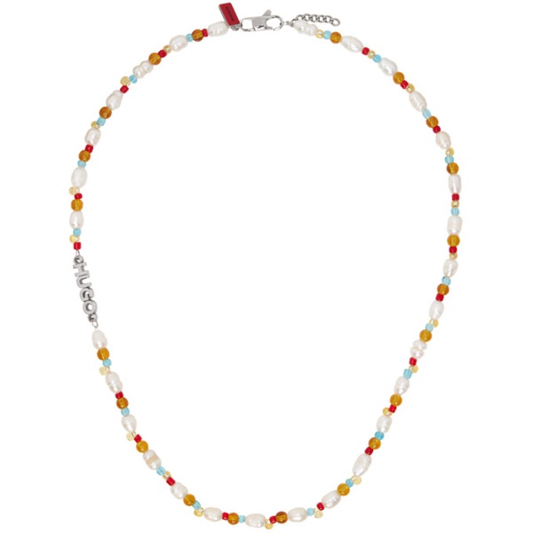  휴고 Hugo Multicolor Beads Necklace 241084M145007