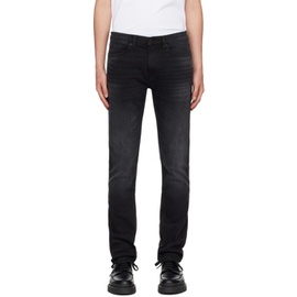 휴고 Hugo Black Extra-Slim-Fit Jeans 242084M186000