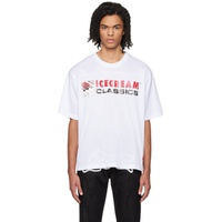 아이스크림 ICECREAM White Piano T-Shirt 241108M213008