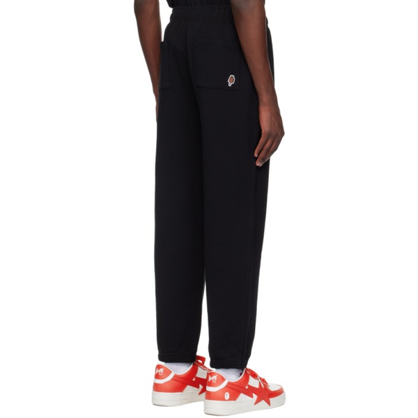  아이스크림 ICECREAM Black Running Dog Sweatpants 242108M190003