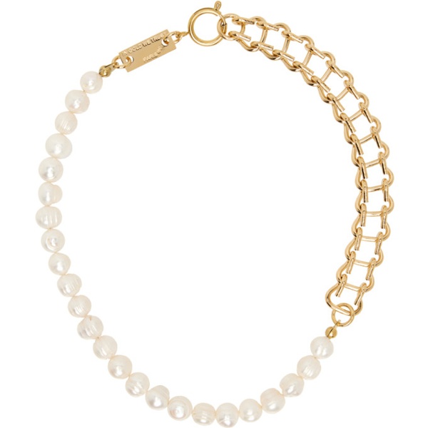  인 골드 위 트러스트 파리 IN Gold WE TRUST PARIS Gold Vintage Pearl Necklace 232490M145012