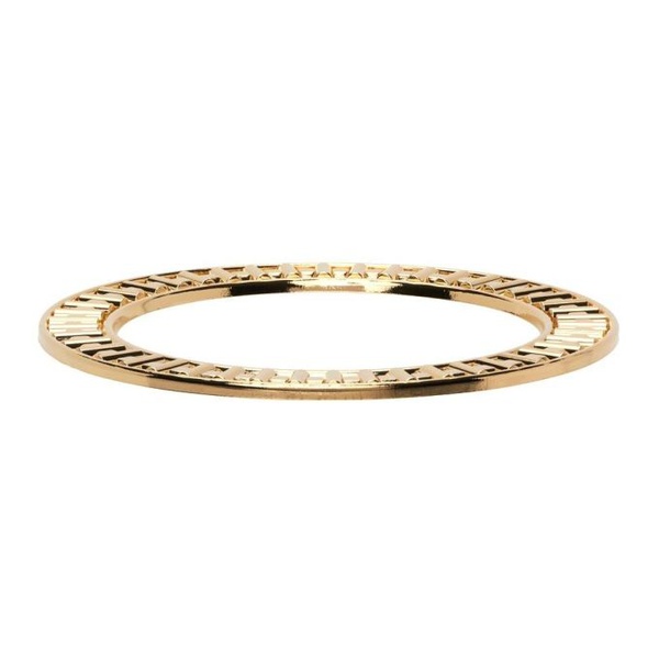  인 골드 위 트러스트 파리 IN Gold WE TRUST PARIS SSENSE Exclusive Gold Needle Bearing Bracelet 221490M142027