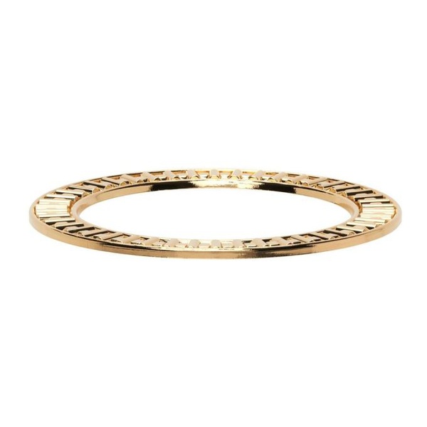  인 골드 위 트러스트 파리 IN Gold WE TRUST PARIS SSENSE Exclusive Gold Needle Bearing Bracelet 221490M142027