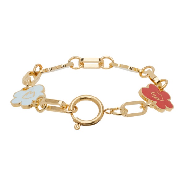  인 골드 위 트러스트 파리 IN Gold WE TRUST PARIS Gold Flower Bracelet 241490M142028