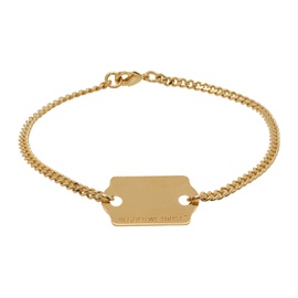 인 골드 위 트러스트 파리 IN Gold WE TRUST PARIS Gold Price Tag Bracelet 241490M142008