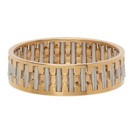 인 골드 위 트러스트 파리 IN Gold WE TRUST PARIS Gold & Silver Needle Cage Bracelet 221490M142037